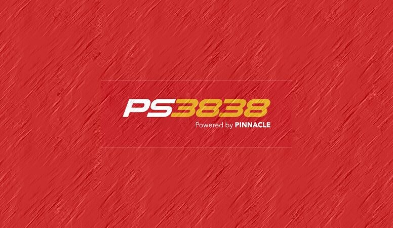 Logo di PS3838 in rosso